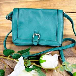 Merona Teal Crossbody Bag